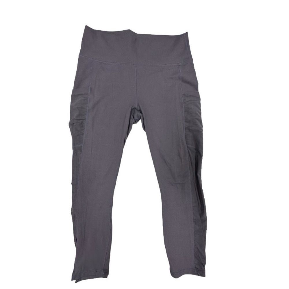 Powerhold Fabletic Compression Leggings Purple High Rise Size M